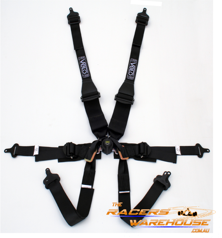 Velo Magnum 6 Point Harness HANS